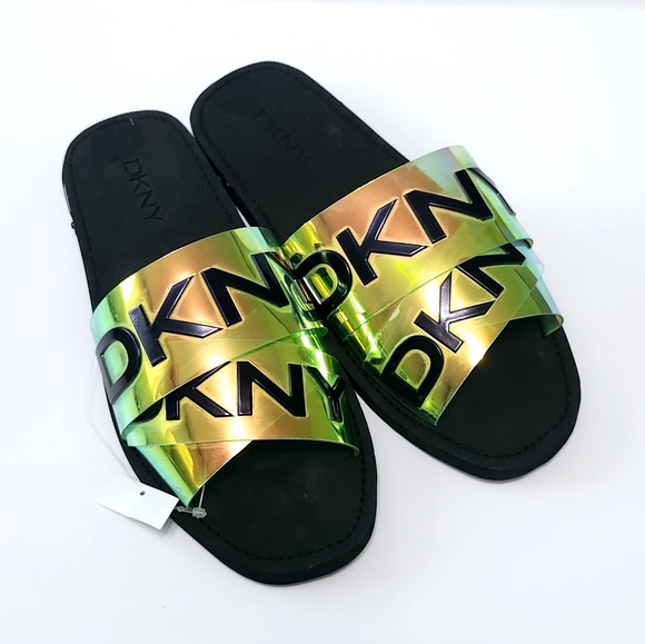 DKNY Holographic flat shoes size 7.5 - Picture 3 of 17